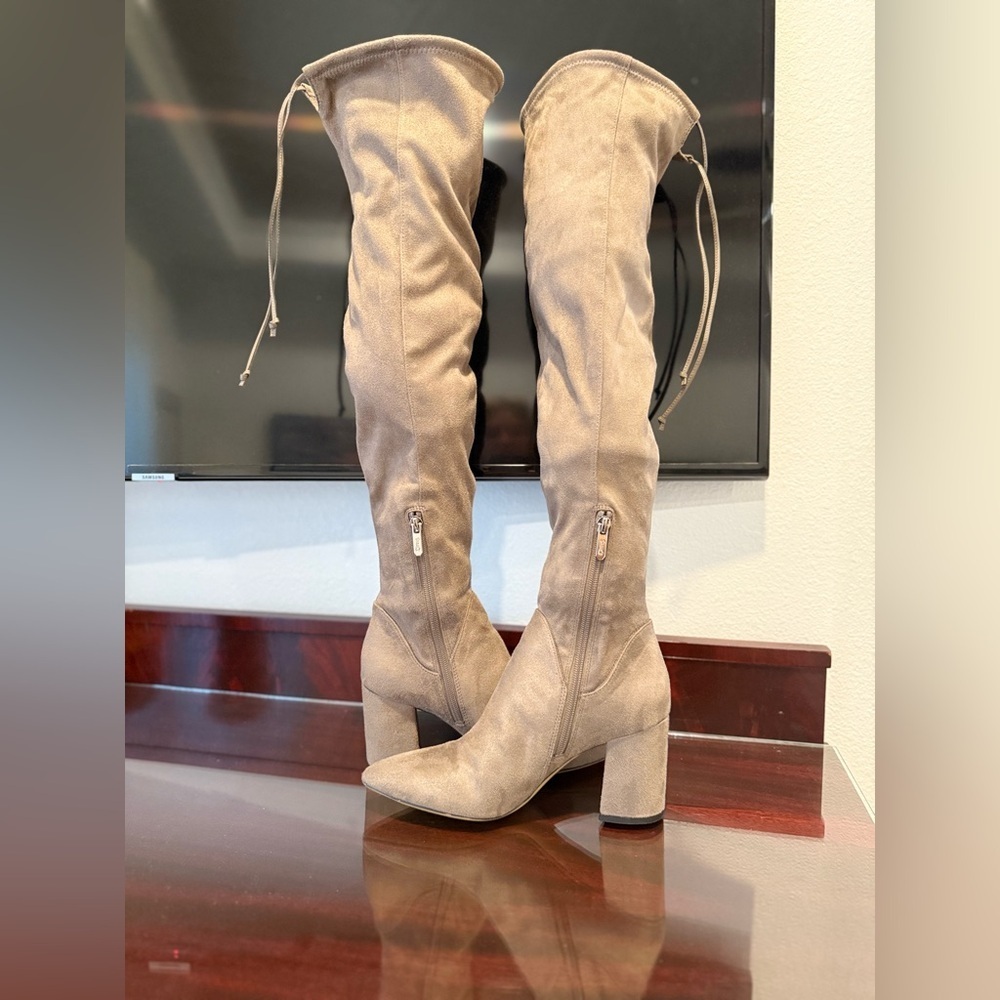 Circus NY by Sam Edelman over the knee boots. EUC, gray, sz 7.5, sueded …